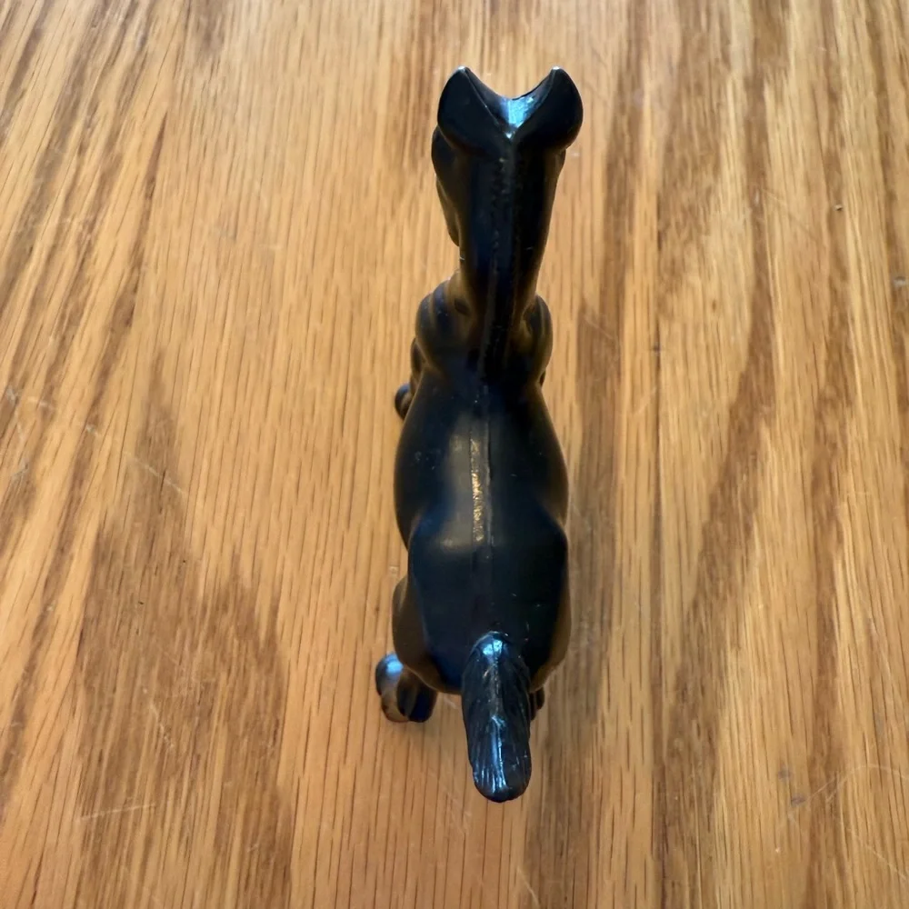 Set of 2 Vintage Black Foals